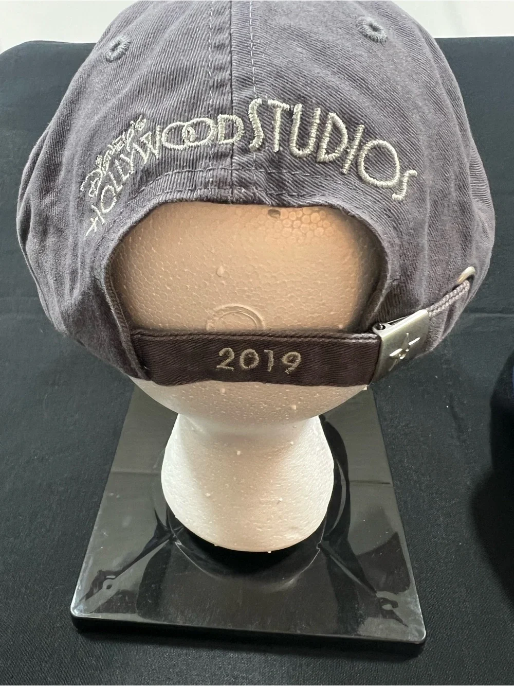 Disney Mickey Mouse 30th and 50th Anniversary Navy and Gray Caps